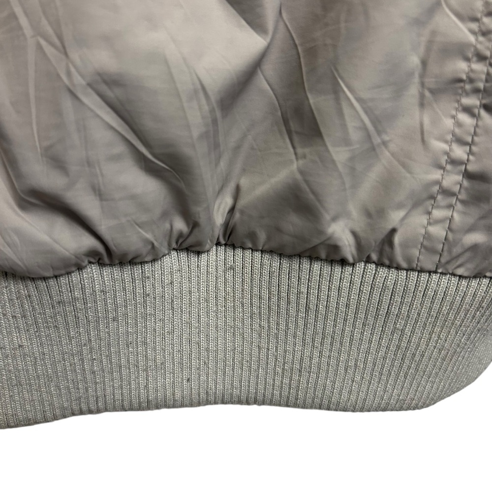Roxy Gray Bomber Jacket - Picture 6 of 9